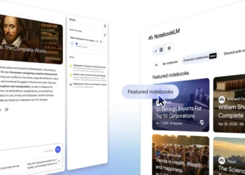 گوگل از دفترچه‌های منتخب مبتنی بر هوش مصنوعی در اپلیکیشن NotebookLM رونمایی کرد