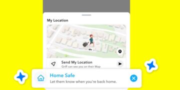 اسنپ‌چت با قابلیت جدید «Home Safe» کاربران را از ارسال دستی پیام بی‌نیاز می‌کند