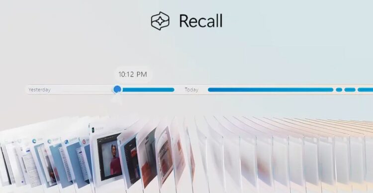 قابلیت Recall مایکروسافت