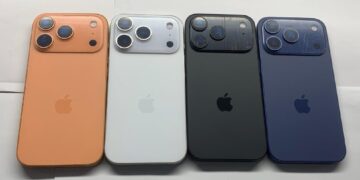 رنگ نارنجی آیفون ۱۷ پرو