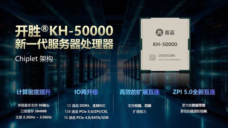 پردازنده‌های چینی در حال نزدیک‌شدن به AMD هستند
