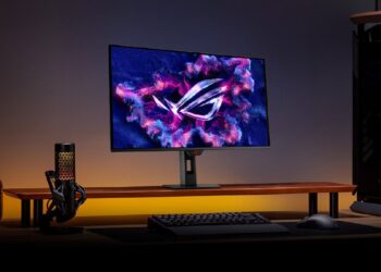 ایسوس از ارزان‌ترین مانیتور OLED سری ROG با نرخ نوسازی ۲۸۰ هرتز رونمایی کرد