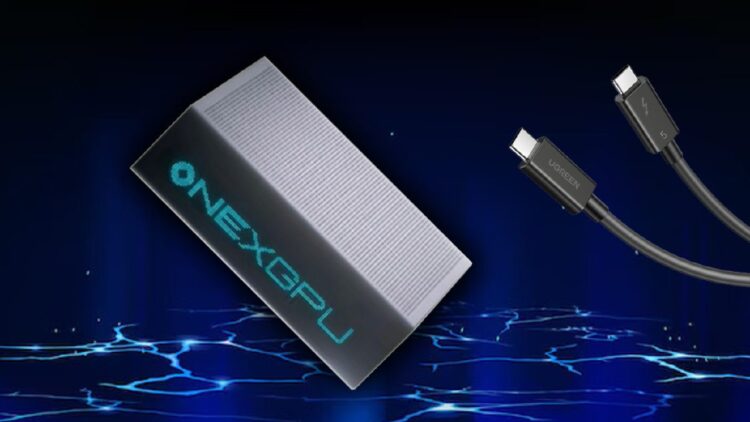 وان‌نت‌بوک نخستین کارت گرافیک اکسترنال جهان با پورت Thunderbolt 5 و پردازنده RX 7600M XT را معرفی می‌کند