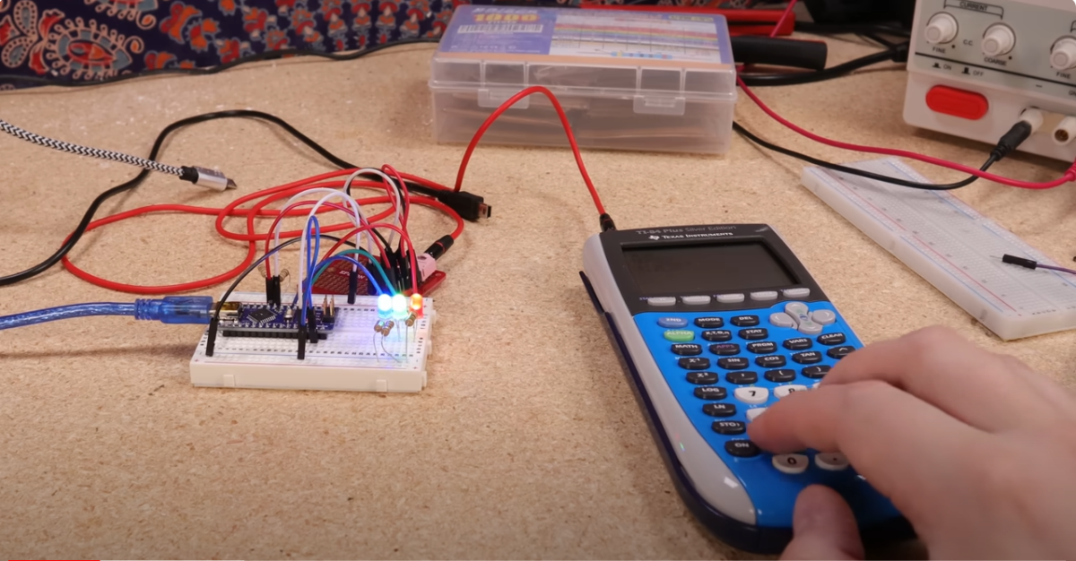 اتصال TI-84 به اینترنت و گفتوگو با ChatGPT