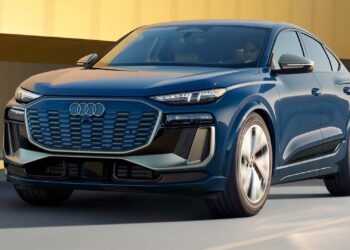خودروی Q6 Sportback E-Tron مدل ۲۰۲۵ آئودی رونمایی شد