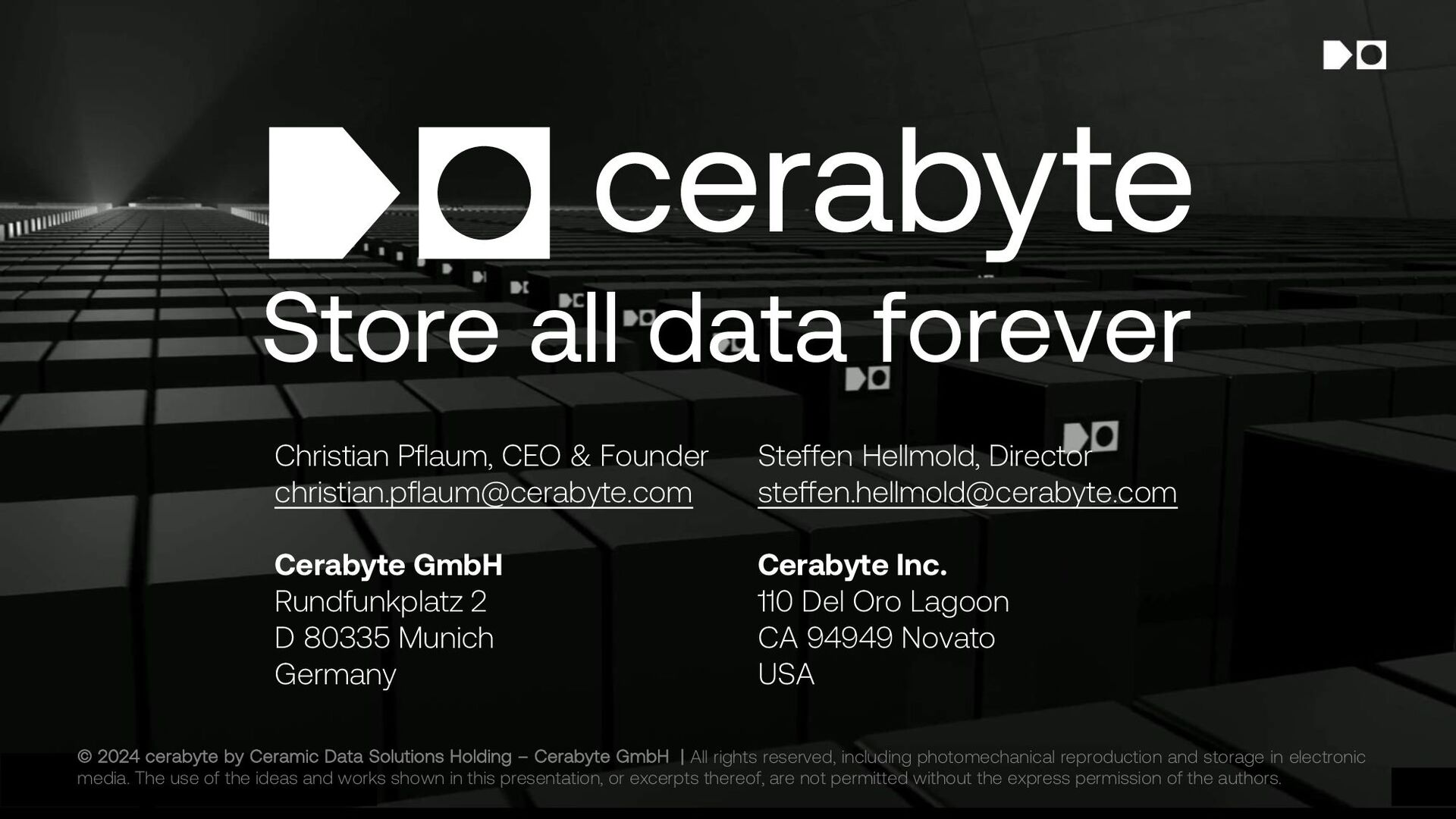 آیا Cerabyte میتواند سیستم ذخیرهسازی دادهها را به ۱۰۰,۰۰۰ پتابایت برساند؟