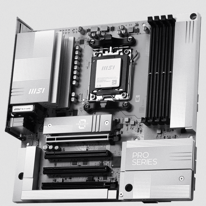 مادربرد با معماری Project Zero MSI