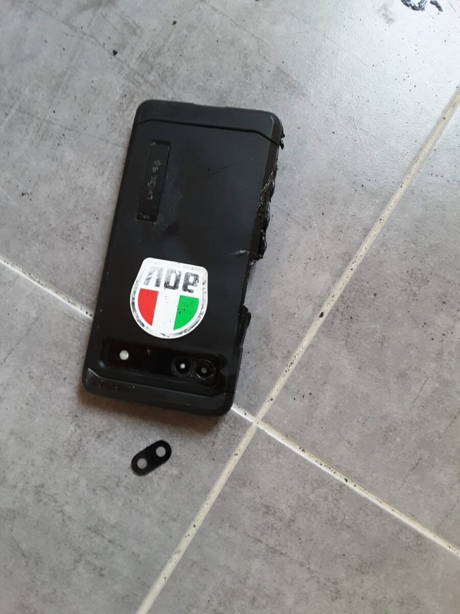 آتشسوزی گوشی Pixel 6a
