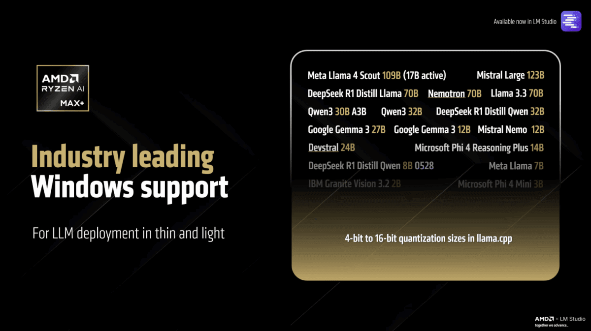 اجرای مدلهای عظیم هوش مصنوعی روی پردازندههای +Ryzen AI MAX ممکن شد