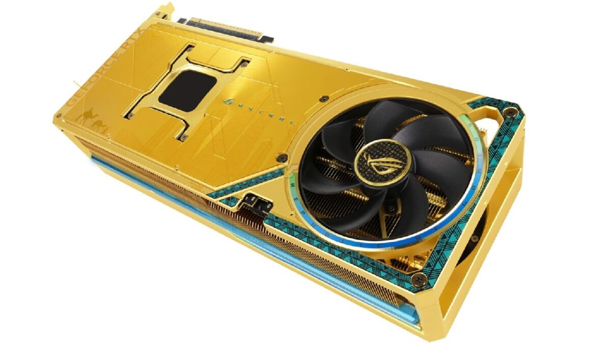 ASUS RTX 5090 ROG Astral Real Gold Edition؛ طلایی واقعی برای کلکسیونرها