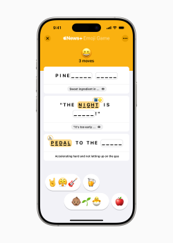 اپل با افزودن یک بازی تازه به مجموعه پازلهای Apple News+، بار دیگر علاقهمندان به معماهای روزانه را غافلگیر کرد.