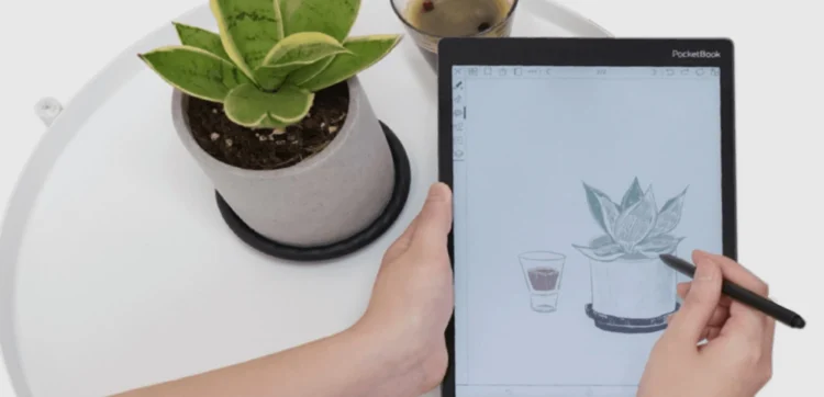 تبلت رنگی جدید PocketBook با نمایشگر E Ink بدون شیشه معرفی شد