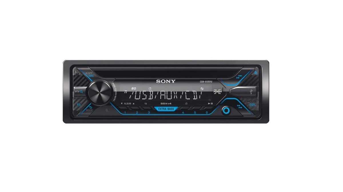 پخشکننده خودرو سونی مدل CDX-G1201U