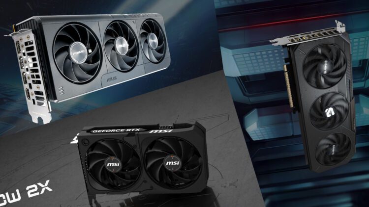 رونمایی ایسوس، گیگابایت، ام‌اس‌آی و زوتک از کارت های گرافیک سفارشی GeForce RTX 5050