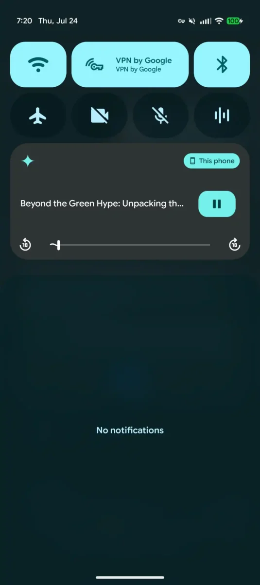 بهبود پخش پادکست اپلیکیشن Gemini روی موبایل با افزودن Native Player