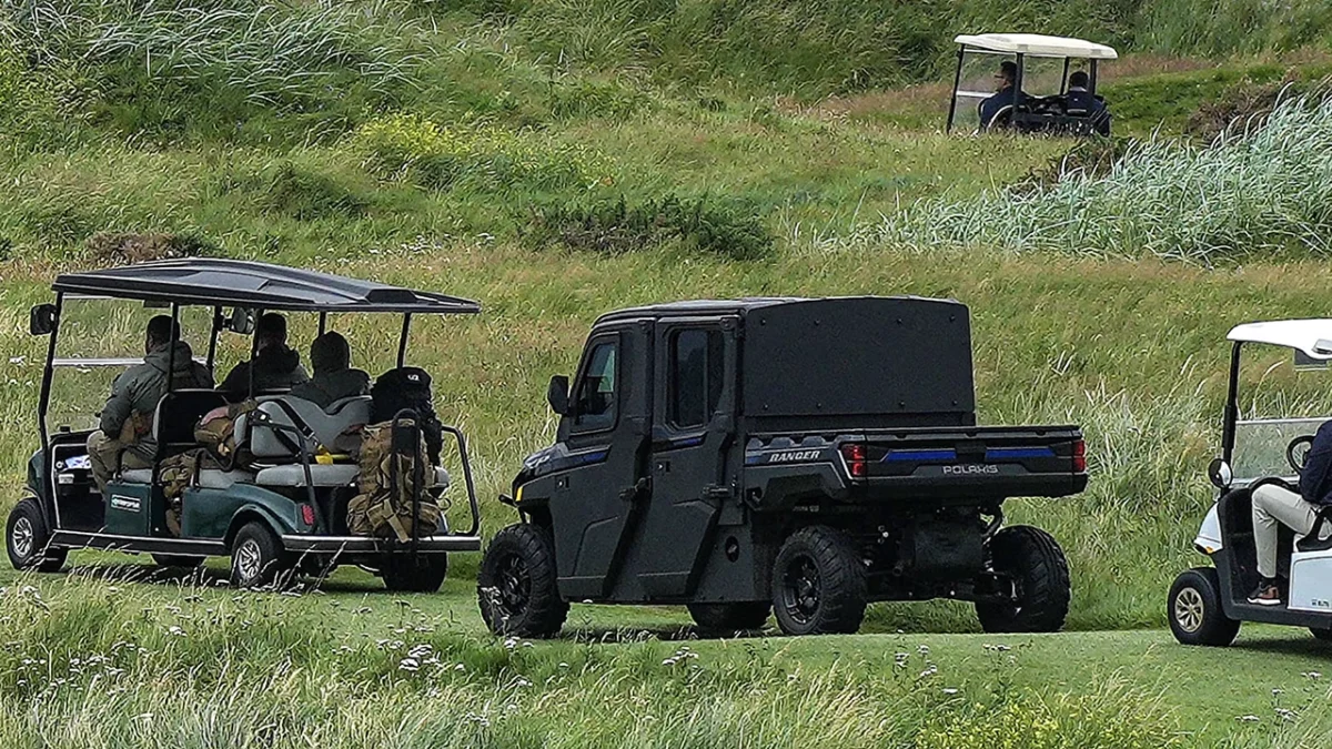 اضافه شدن خودروی زرهی Golf Force One به ناوگان حفاظتی ترامپ