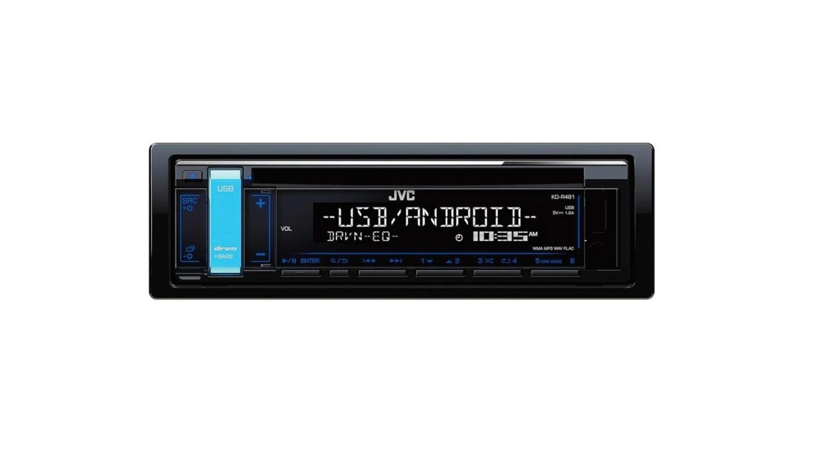 پخشکننده خودرو جی وی سی مدل KD-R481