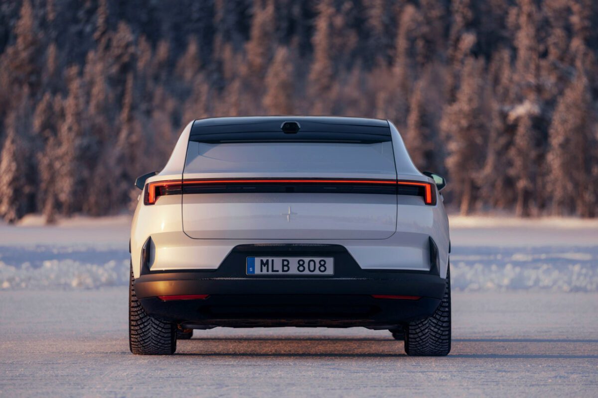 طراحی جسورانه برای خودروی Polestar 4 بدون شیشه عقب