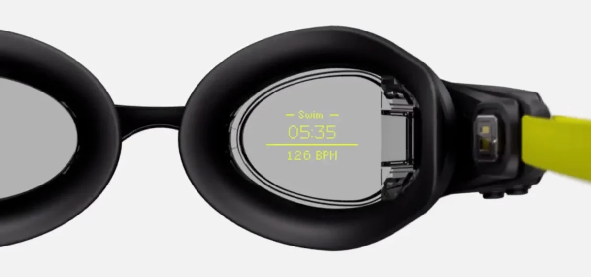 عینک شنای هوشمند Smart Swim 2 با نمایشگر واقعیت افزوده رونمایی شد