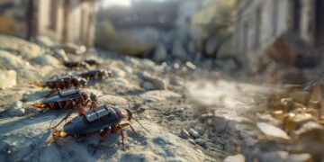 تبدیل سوسک‌های زنده به ربات‌های جاسوس