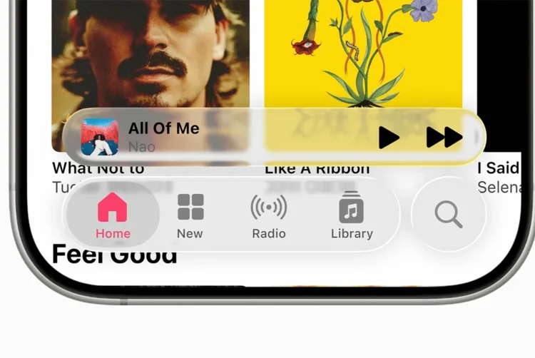 مات‌ شدن «شیشه مایع» در iOS 26 اپل؛ خواناتر اما کم‌زرق‌وبرق‌تر