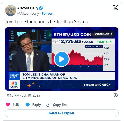 اتریوم؛ انتخاب اول والاستریت برای زیرساخت بلاکچین