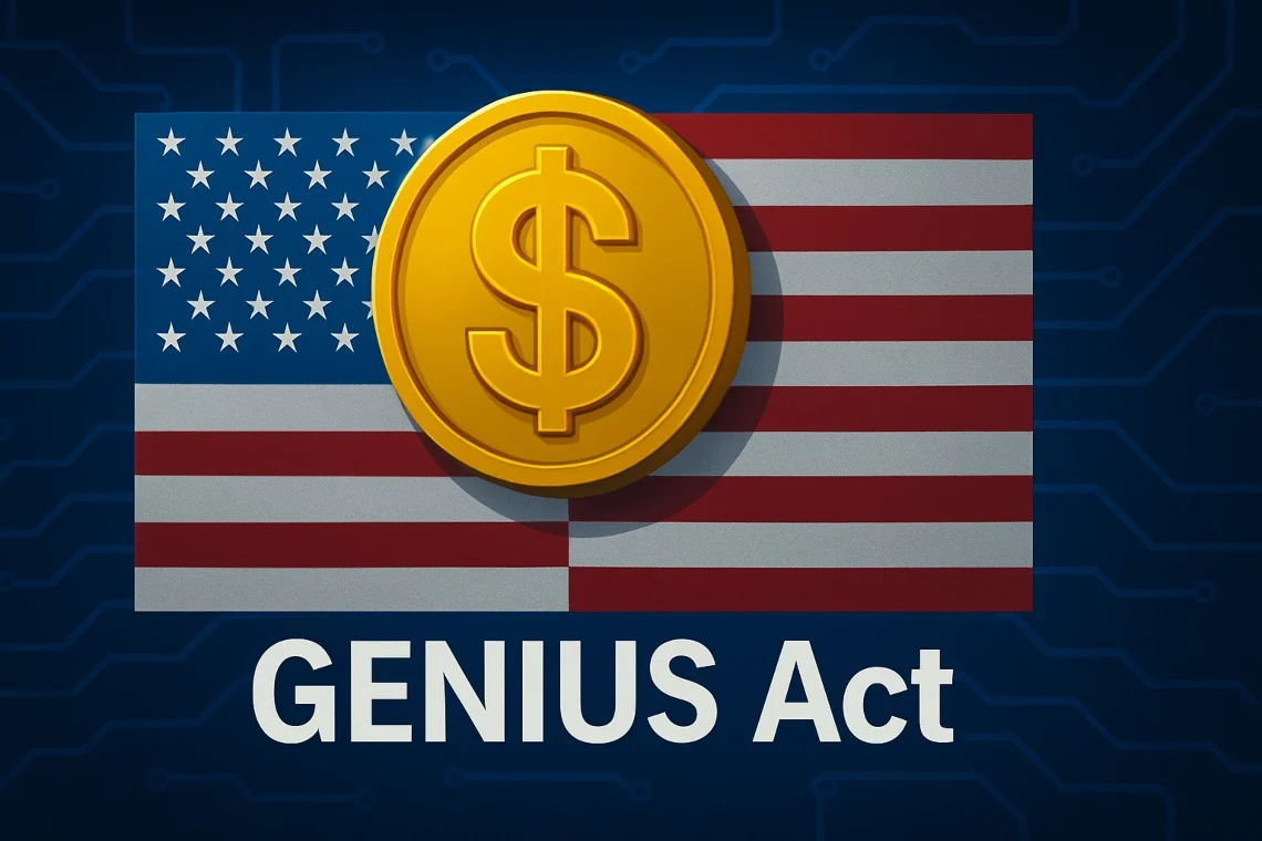 امضای قانون جنجالی "GENIUS Act" برای استیبلکوینها توسط ترامپ