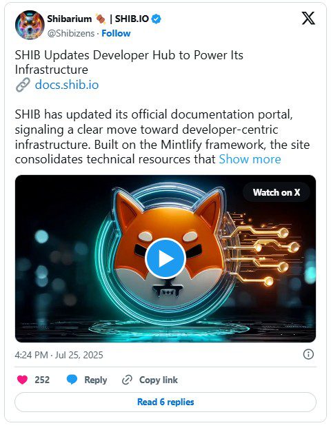 ارتقای شیباریوم همزمان با افزایش نرخ توکنسوزی شیبا اینو