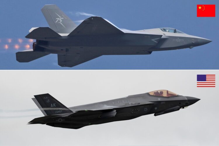 مقایسه جنگنده F-35 لایتنینگ ۲ آمریکا با J-35 چین؛ نبرد غول‌های نسل پنجمی