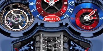 ساعت لوکس Bugatti Baguette با ترکیبی از جواهرات و مهندسی مینیاتوری معرفی شد