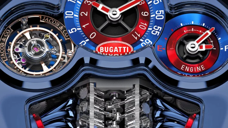 ساعت لوکس Bugatti Baguette با ترکیبی از جواهرات و مهندسی مینیاتوری معرفی شد