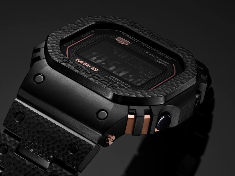عرضه نسخه محدود ساعت G-Shock با قاب و بند چکش‌کاری‌شده دستی