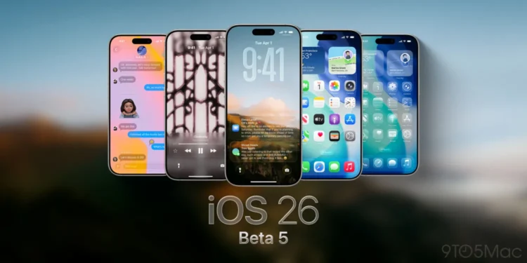 نسخه‌ ششم بتای توسعه‌دهندگان iOS 26 برای آیفون منتشر شد