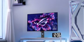 ایسوس از مانیتورهای جدید ROG Strix 32 اینچی با پنل WOLED براق رونمایی کرد