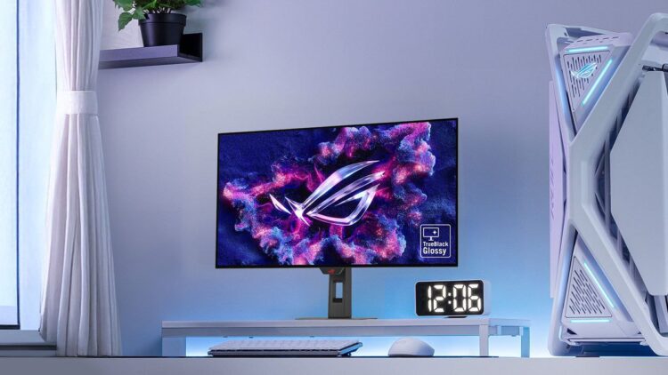 ایسوس از مانیتورهای جدید ROG Strix 32 اینچی با پنل WOLED براق رونمایی کرد
