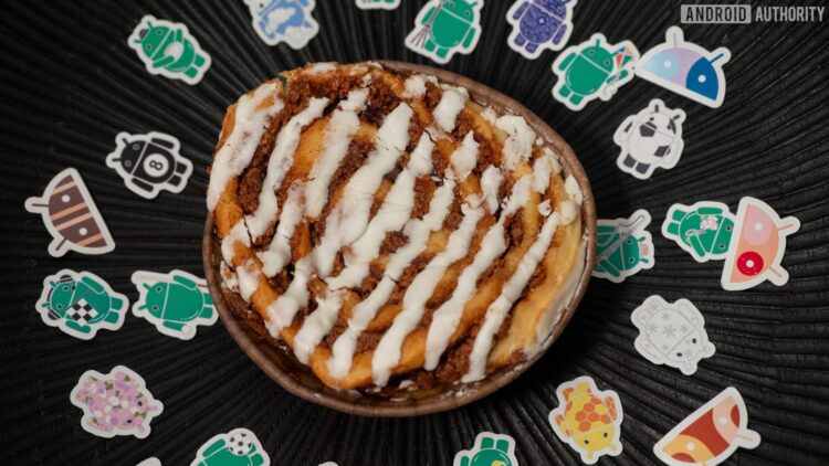 نام رمز Cinnamon Bun برای اندروید ۱۷