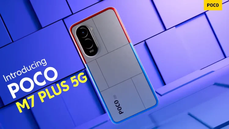 پوکو M7 Plus با باتری ۷۰۰۰ میلی‌آمپر ساعتی و شارژ سریع ۳۳ واتی در هند معرفی شد