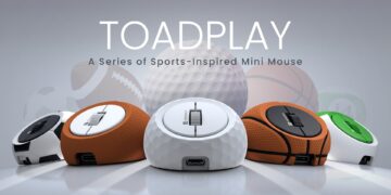 ماوس ToadPlay Mini با الهام از تجهیزات ورزشی طراحی شده است