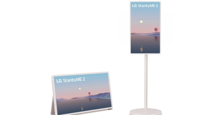 ال‌جی تلویزیون StanbyMe 2 را با نمایشگر جداشونده و قیمت ۱۲۹۹ دلار معرفی کرد