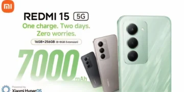 گوشی ردمی ۱۵ 5G باتری ۷۰۰۰ میلی‌آمپری معرفی شد