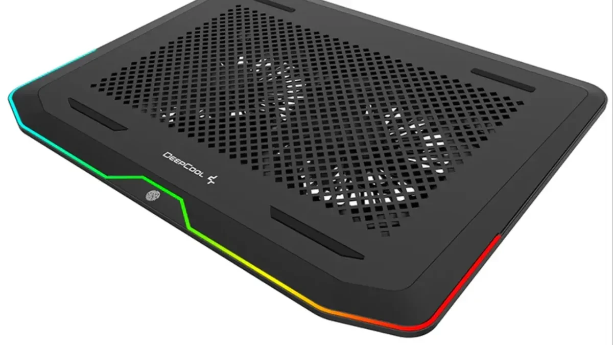 پایه خنک کننده دیپ کول مدل N80 RGB – کول پد حرفهای با نورپردازی جذاب