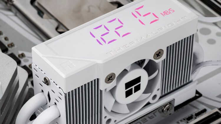 خنک‌کننده جدید M.2 شرکت Thermalright با نمایشگر ARGB رونمایی شد