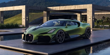 ابرخودروی جدید بوگاتی با الهام از اسب محبوب اتوره رونمایی شد