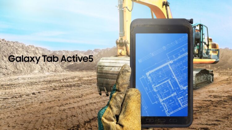 تبلت گلکسی Tab Active 5 با پشتیبانی نرم‌افزاری ۷ ساله عرضه شد