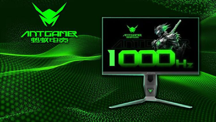 Antgamer با رونمایی از اولین نمایشگر ۱۰۰۰ هرتزی جهان، مرزهای فناوری را جابجا می‌کند