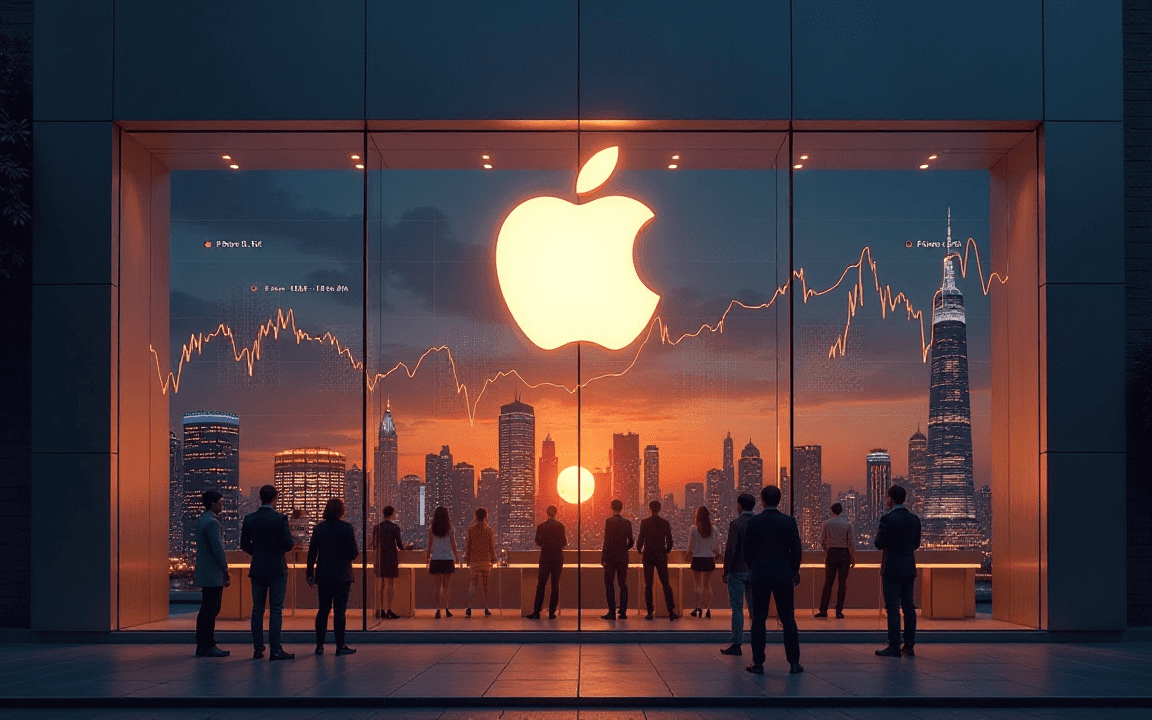 صعود سهام اپل