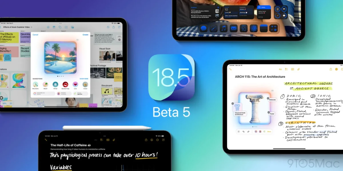 حذف امضای iOS 18.5