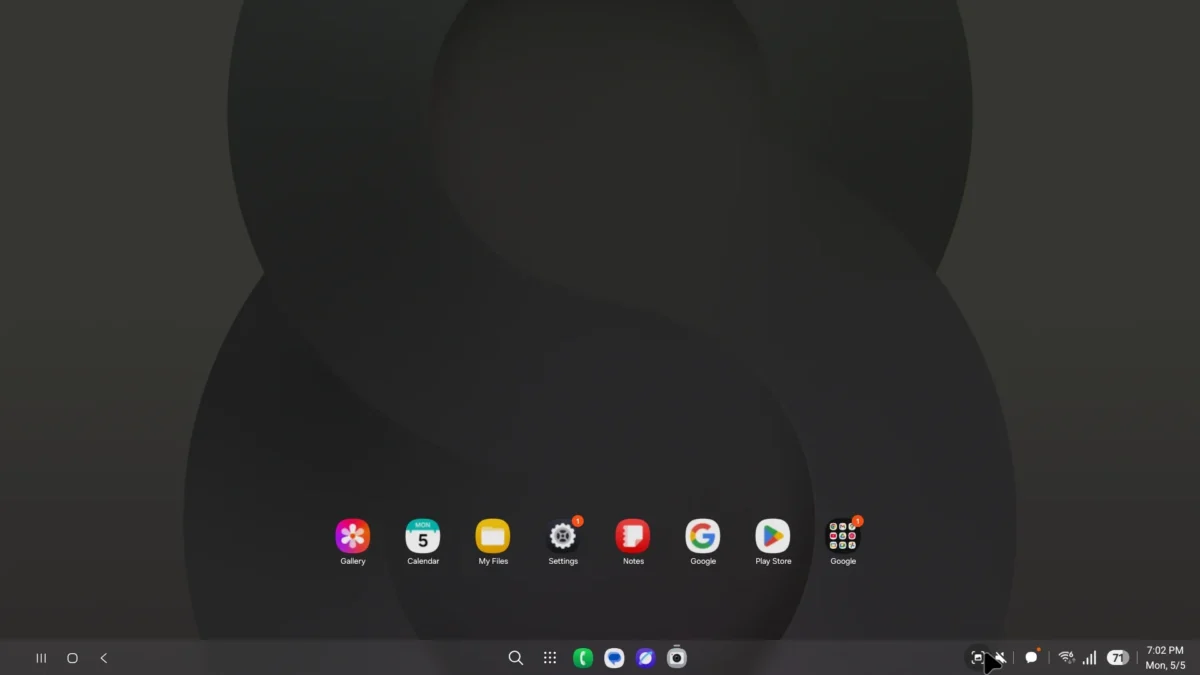ارتقاء Samsung DeX بر پایه Android Desktop Mode