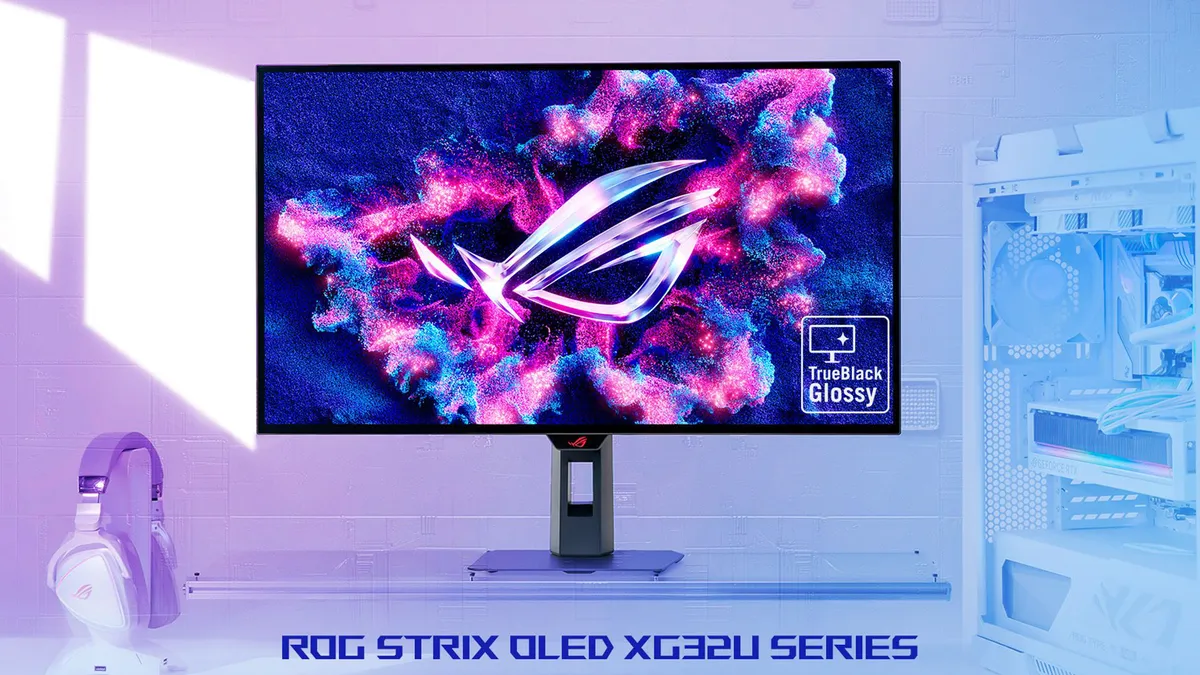 مانیتور گیمینگ جدید با نامهای ROG Strix OLED XG32UCWMG و XG32UCWG ایسوس