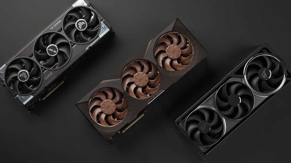کارت گرافیک RTX 5080 ایسوس با همکاری Noctua